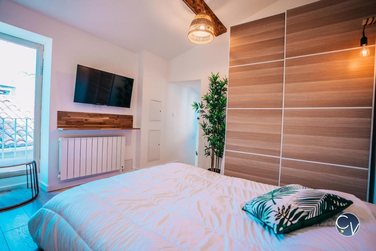 Studio Centre-Ville Nimes Bagian luar foto